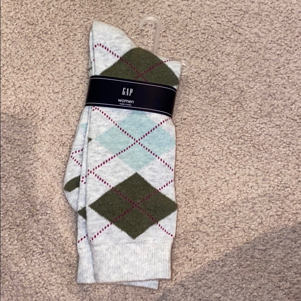 Brand new gap Argyle socks